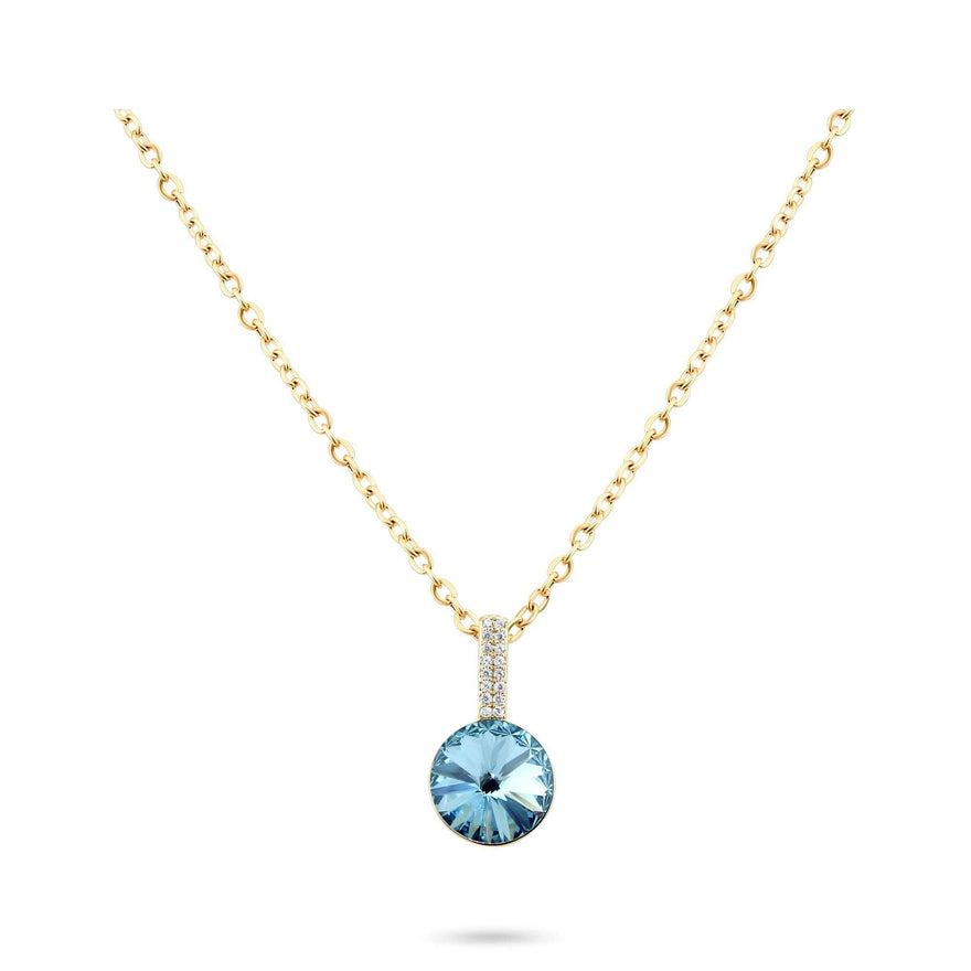 Kullatud Swarovski kaelakee